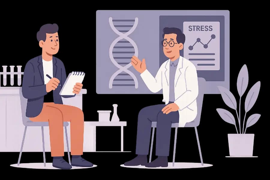HV3: Interview zum Thema Stress und Gene