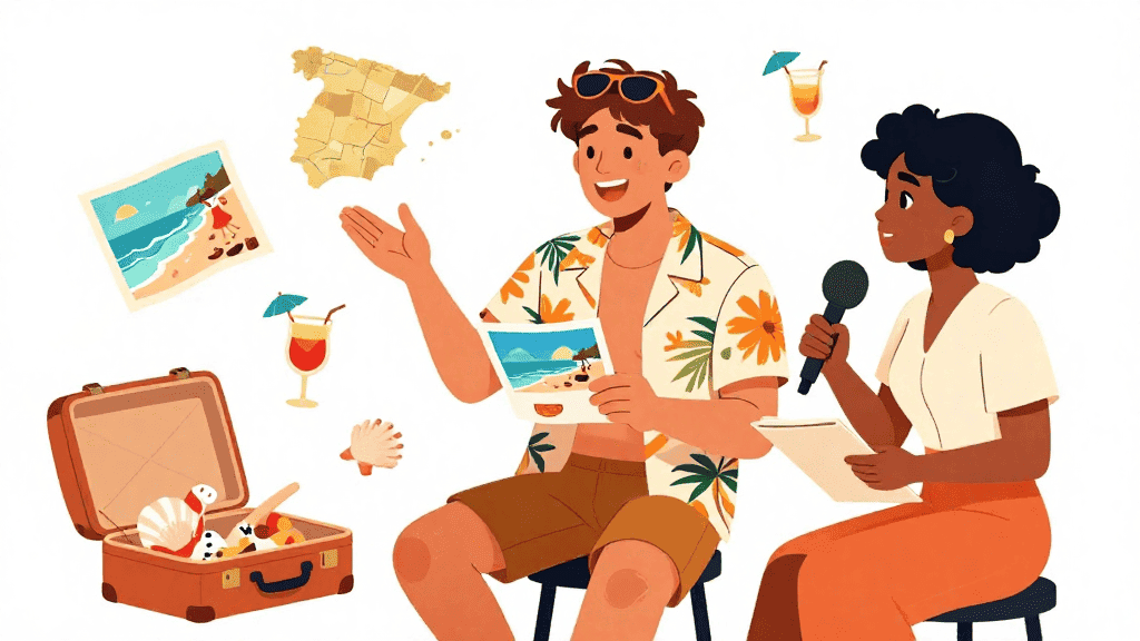 Interview mit Julian über seinen Urlaub
