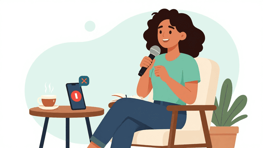 Interview mit Nina über ihre Smartphone-Pause