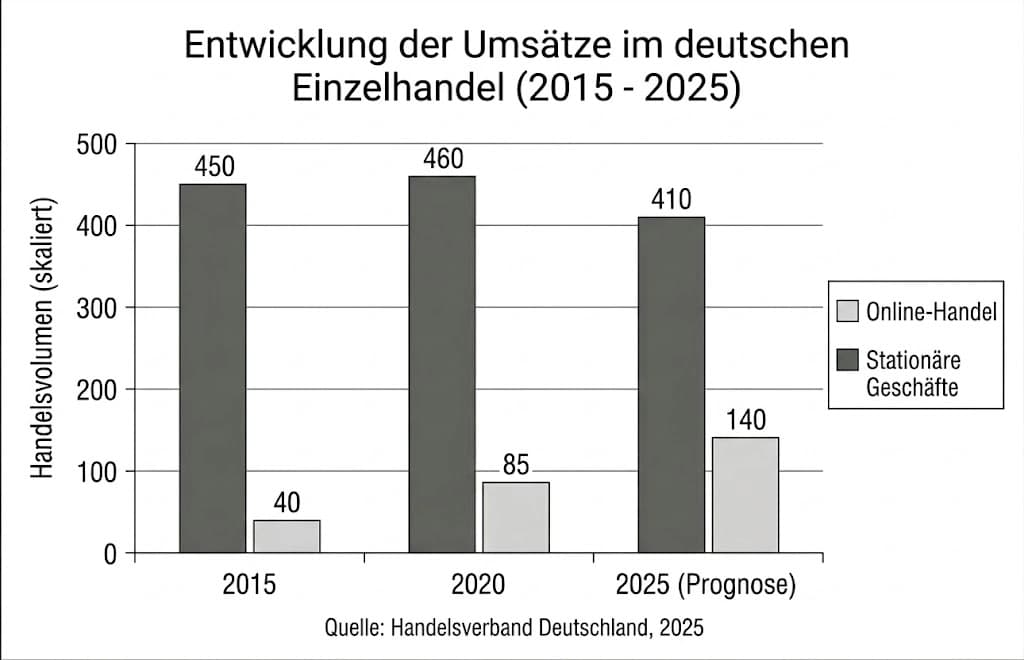 Online-Shopping vs. Stationärer Einzelhandel