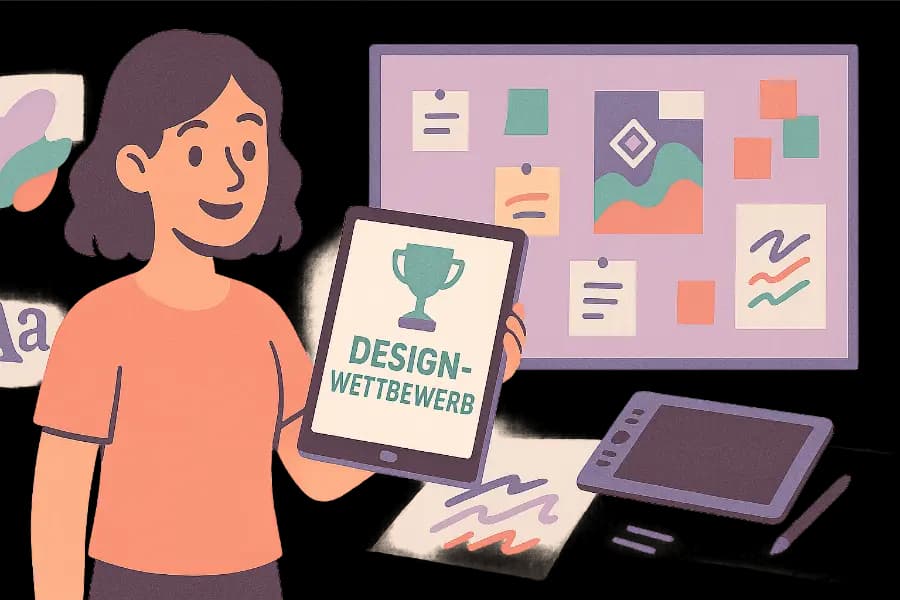 Illustration for MA1: Nachfrage zum Design-Wettbewerb