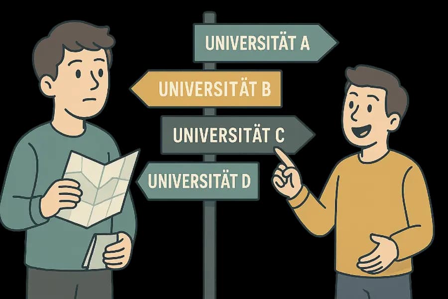 Illustration for MA2: Hochschulwahl