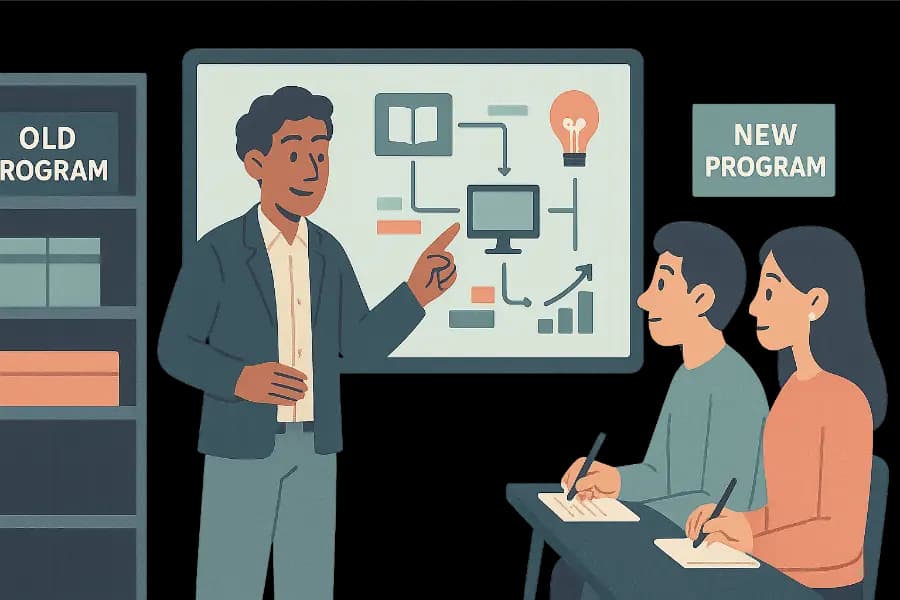 Illustration for MA4: Reform von Studiengängen