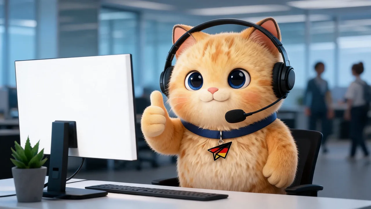 Die neue Arbeitsstelle